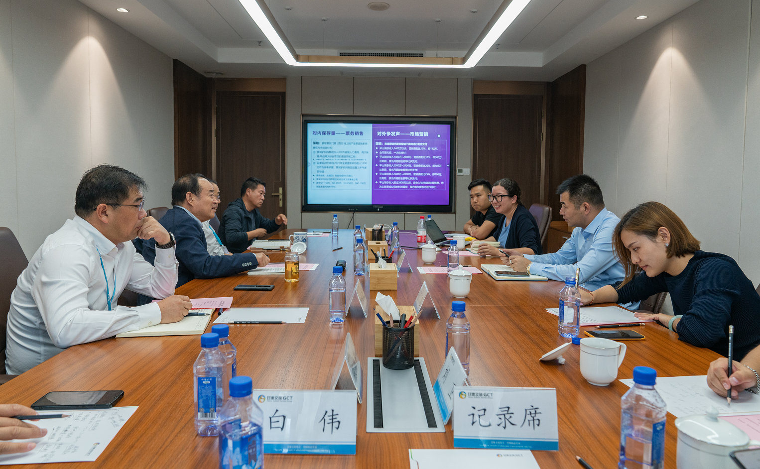 景域驢媽媽集團相關(guān)負(fù)責(zé)人一行到訪甘肅文旅集團